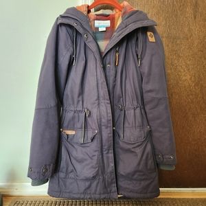 Columbia XS Flannel Lined Parka Jacket